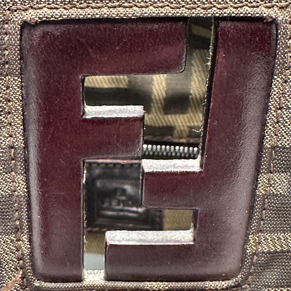 Fendi FF Zucca Tote + Trifold Wallet + Dust Bag + COA - Picture 4 of 16